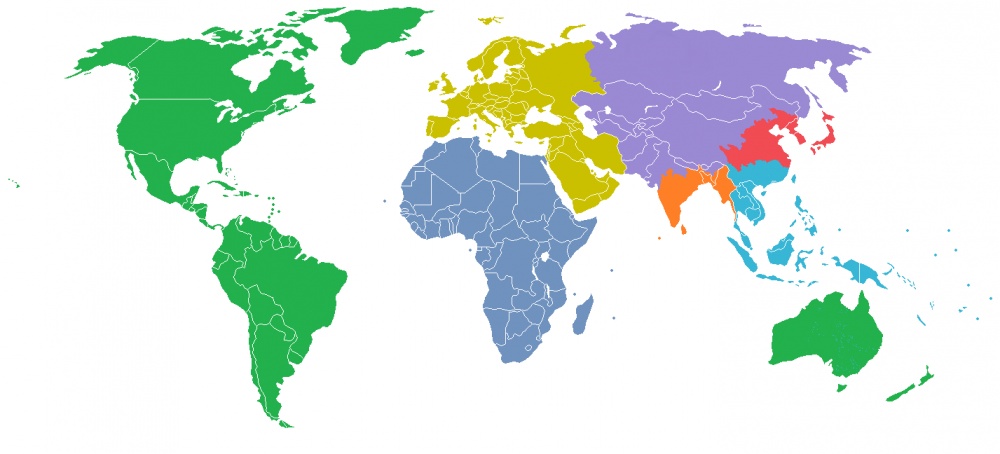 карта мира