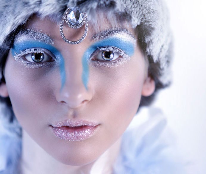 макияж снежной королевы