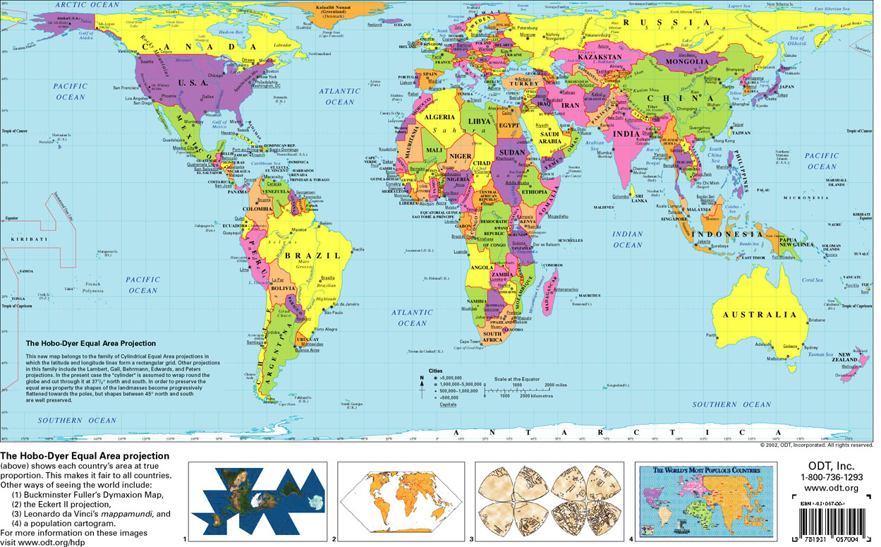 политическая карта мира